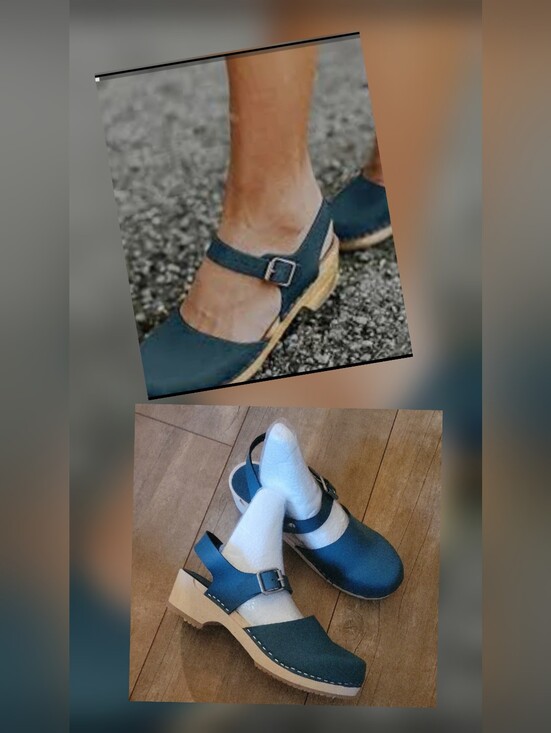 lotta's Shoes - LOTTA'S Women’s TEAL Mary Jane Slingback Shoe